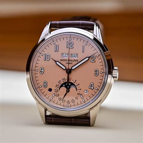 patek salmon|patek philippe salmon dial review.